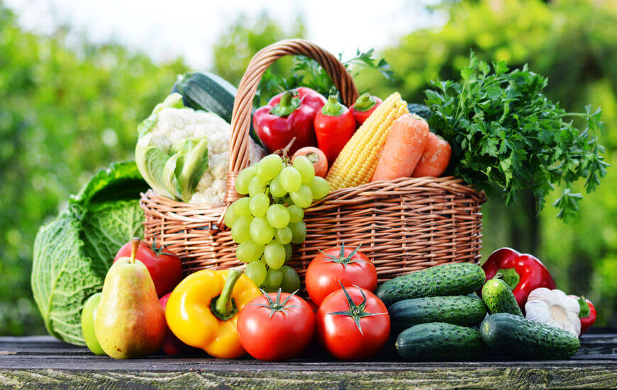 fruits et légumes de saison pour l'été