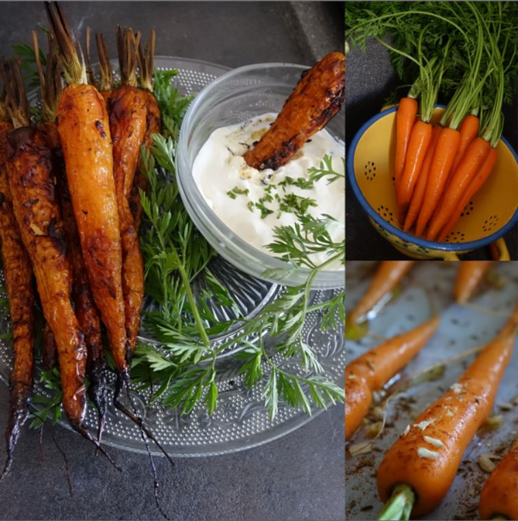 Dip de carottes roties au cumin